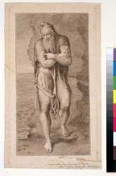 Joseph von Arimathäa unter den Felsen von Albion, (1. Zustand), 1773